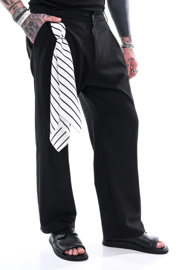 Stefan aura pants μαύρο