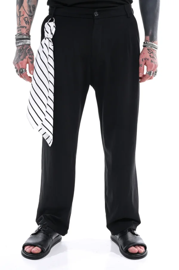 Stefan aura pants μαύρο