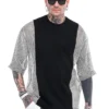 Stefan seafoam t-shirt μαύρο