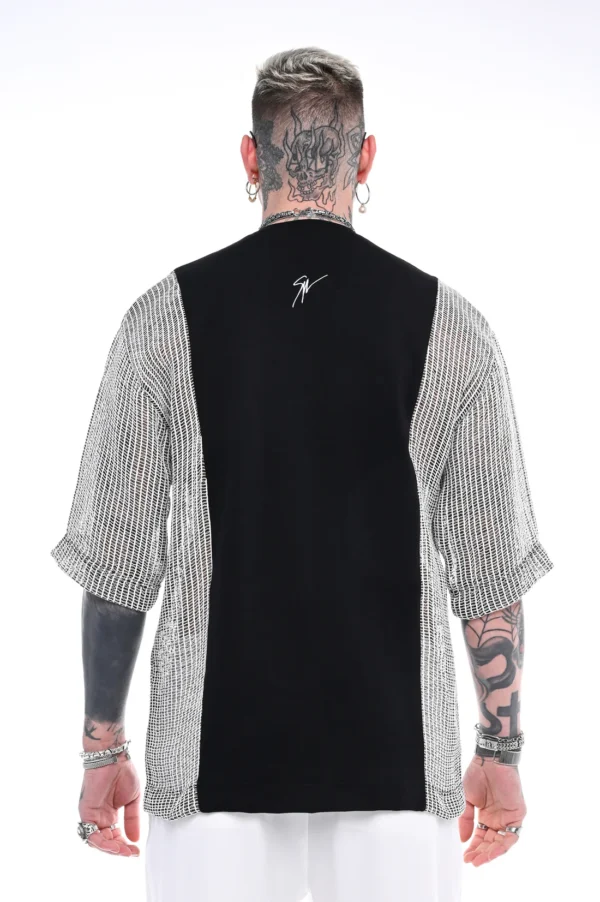 Stefan seafoam t-shirt μαύρο