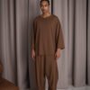 Indeed oversized trouser chocolate