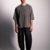 104e152c-d2fa-41c6-a43e-5c9c741aa941 (2) Ανδρικό INDEED Oversized T-Shirt Washed Effect – Ανθρακί