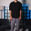 Oversized T-Shirt INDEED – Μαύρο
