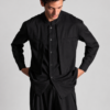 Black Indeed Collar Shirt – Oversized Fit