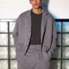Oversized Outerwear Overshirt Indeed – Dusty Grey